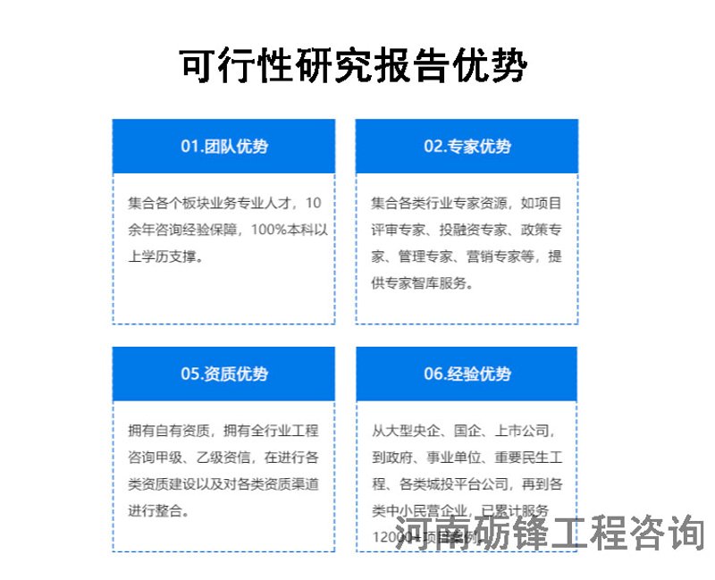 可行性研究咨询